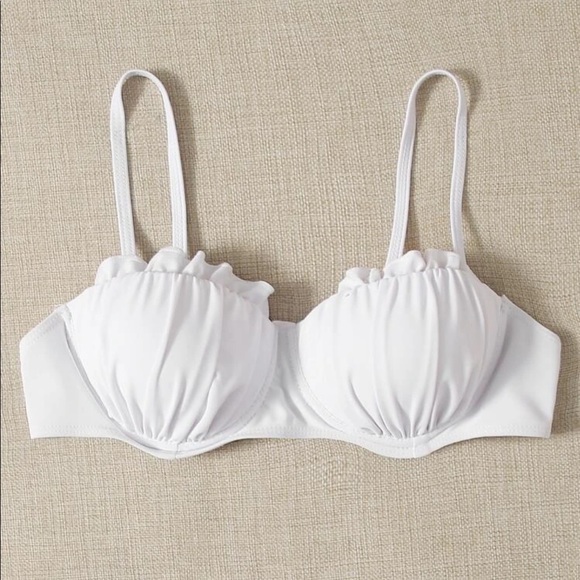 White Underwire Bikini Set - Picture 1 of 3